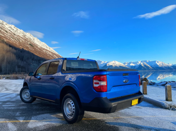 2022 Ford Maverick 4 Door Pickup with Tent Topper